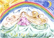 Радужный ковер. Здорьева София. 13 лет
